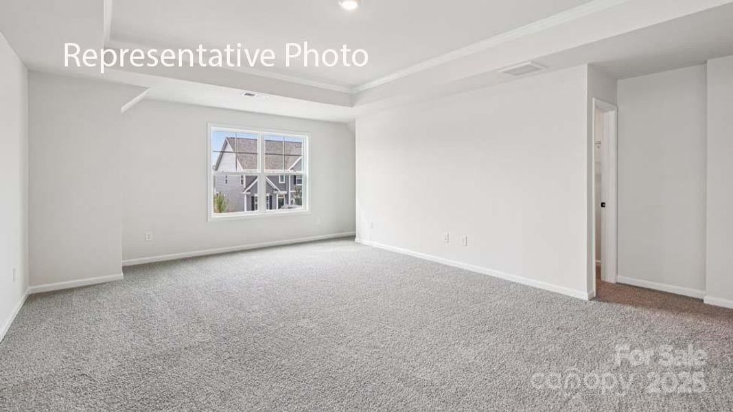 Spacious, unfurnished interior of a new home in Sanctuary at Southgate, Indian Trail (Image 19). Spacious, unfurnished interior of a new home in Sanctuary at Southgate, Indian Trail (Image 19).