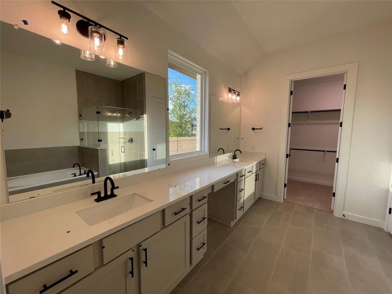 Primary Bath retreat with dual vanities