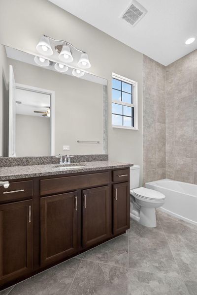 Furnished interior view inside a new home in , The Acreage (Image 13).