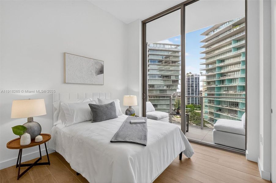 Furnished interior view inside a new home in Mr. C Residences, Miami (Image 9).