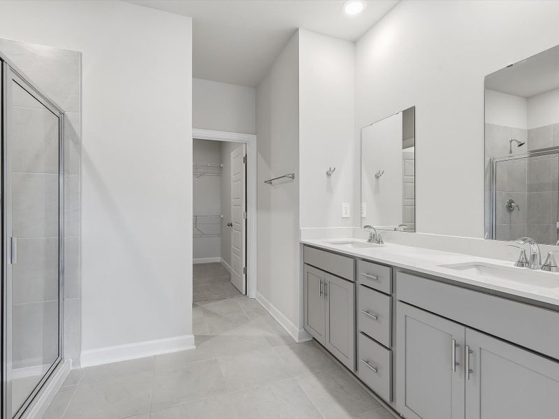 Furnished interior view inside a new home in Southwell Commons, Anderson (Image 5).
