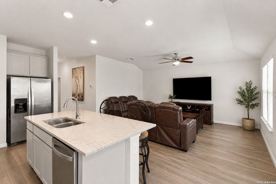 Furnished interior view inside a new home in Catalina, Converse (Image 4).