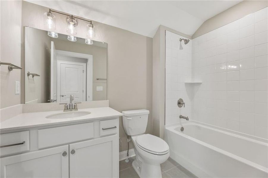 Furnished interior view inside a new home in The Courtyards at Redbud Lane, Canton (Image 5).