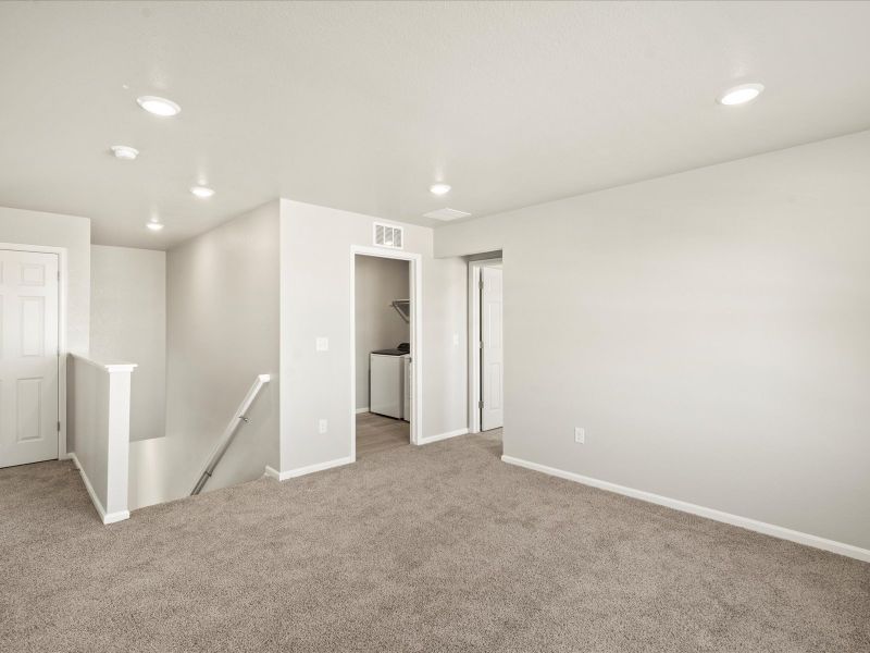 Spacious, unfurnished interior of a new home in Meridian Ranch, Peyton (Image 13). Spacious, unfurnished interior of a new home in Meridian Ranch, Peyton (Image 13).