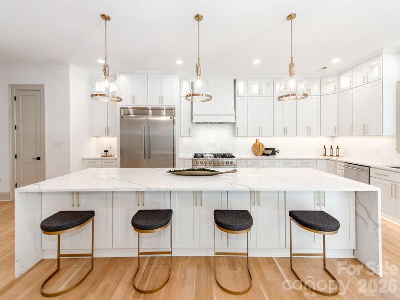 Furnished interior view inside a new home in , Charlotte (Image 9).