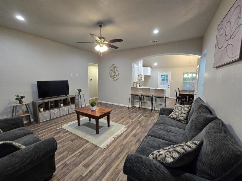 Furnished interior view inside a new home in , Mineral Wells (Image 8). Furnished interior view inside a new home in , Mineral Wells (Image 8).