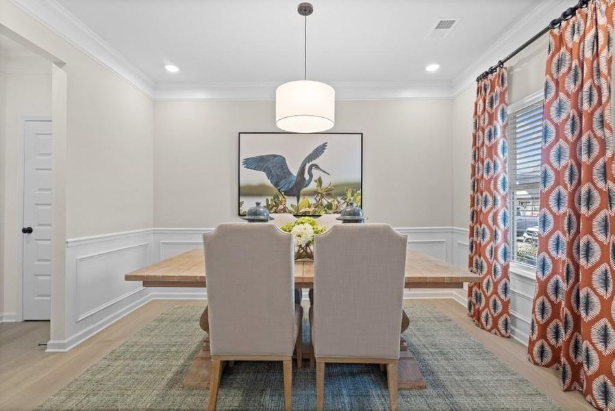 Furnished interior view inside a new home in Sycamore Crest, Calhoun (Image 32).