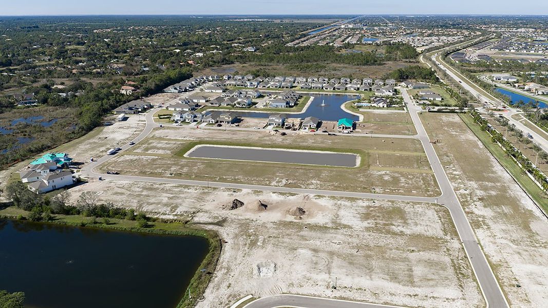 Site preparation for new homesites in Veranda Oaks, Port St. Lucie (Image 23).