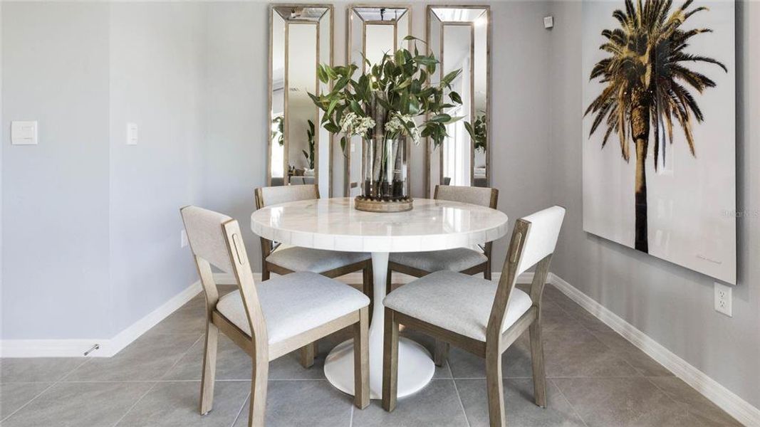 Furnished interior view inside a new home in Rivers Edge, Edgewater (Image 6).