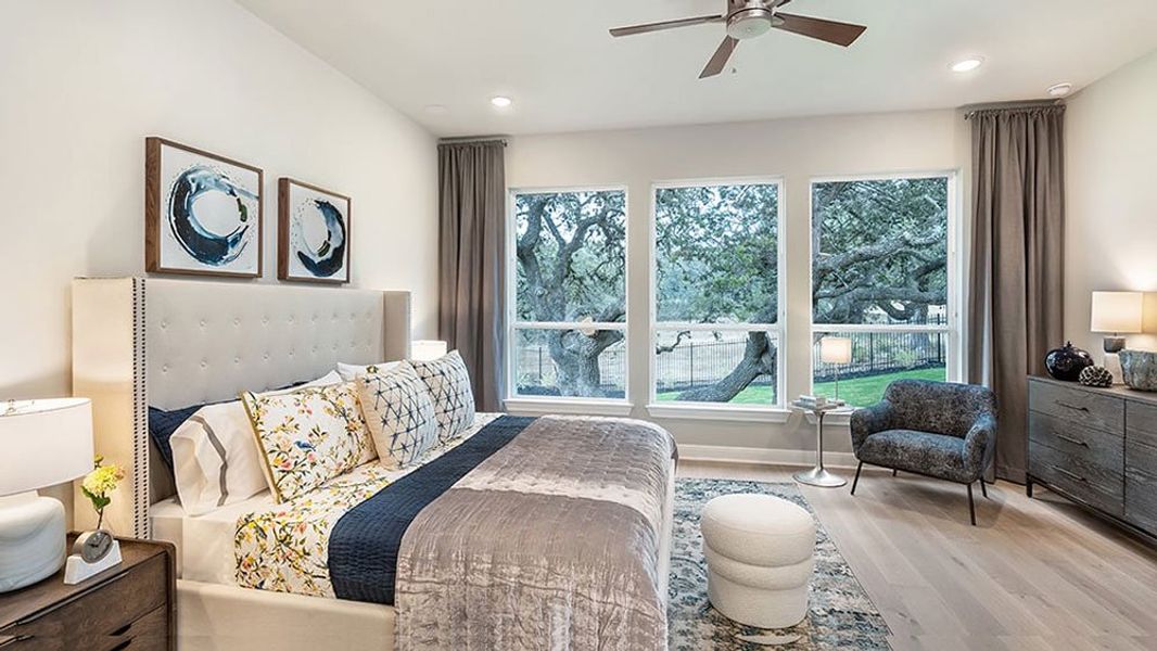 Representative furnished interior of a home built from the Artisan by Taylor Morrison in Travisso Naples Collection, Leander (Image 7). Representative furnished interior of a home built from the Artisan by Taylor Morrison in Travisso Naples Collection, Leander (Image 7).