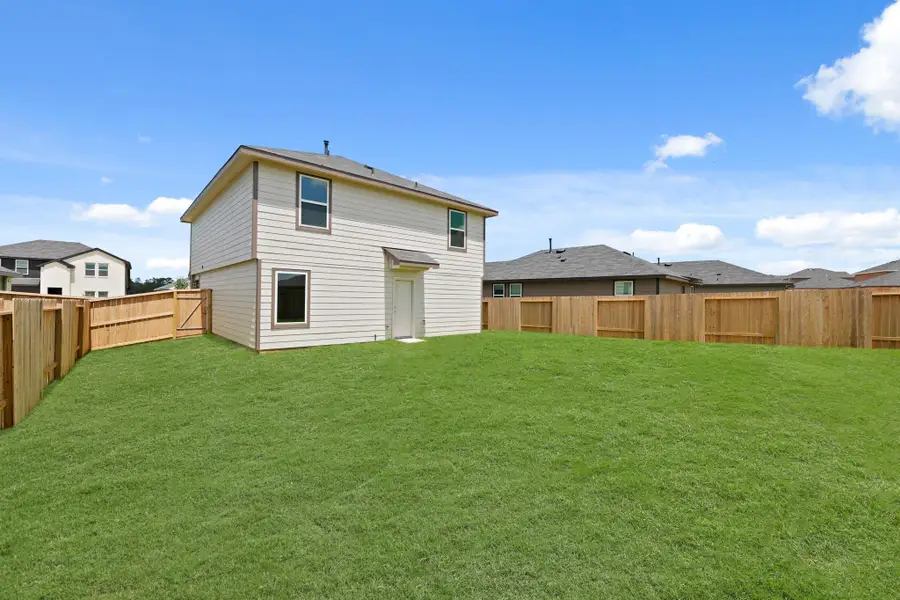Exterior details and patio area of a home in Mill Creek, Magnolia (Image 2).