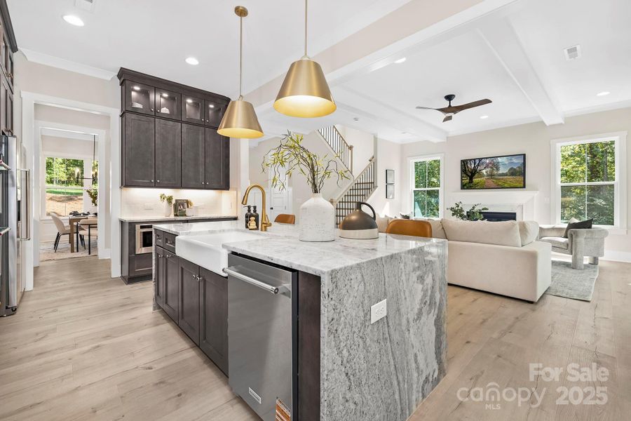Furnished interior view inside a new home in , Lancaster (Image 31).