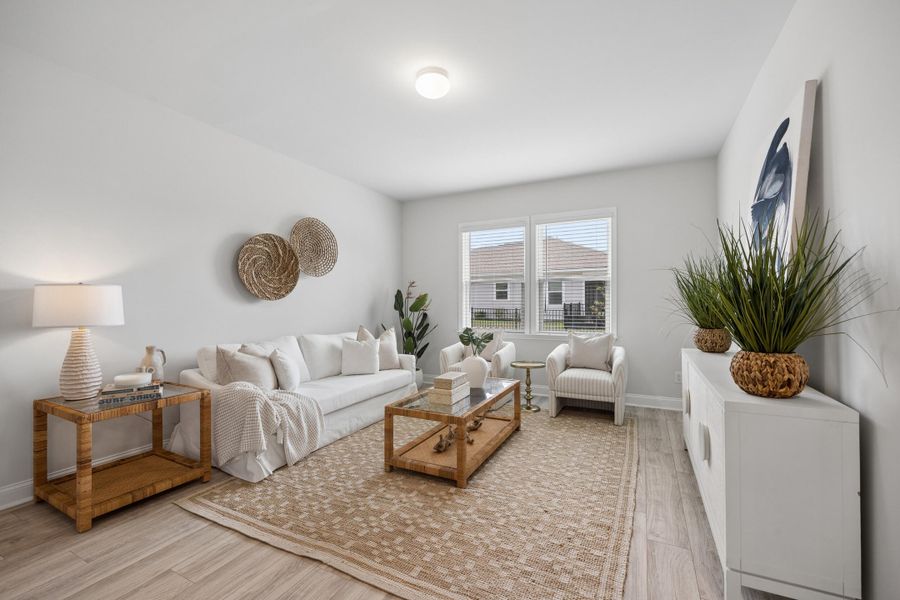 Furnished interior view inside a new home in , Beaufort (Image 9).