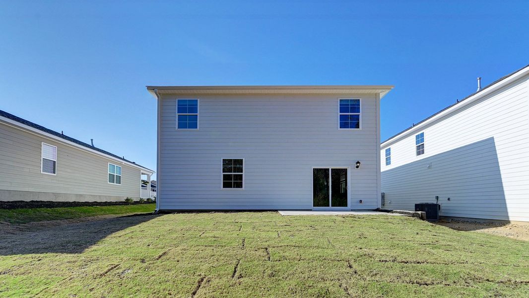 Exterior details and patio area of a home in Livingston Woods, Irmo (Image 2). Exterior details and patio area of a home in Livingston Woods, Irmo (Image 2).