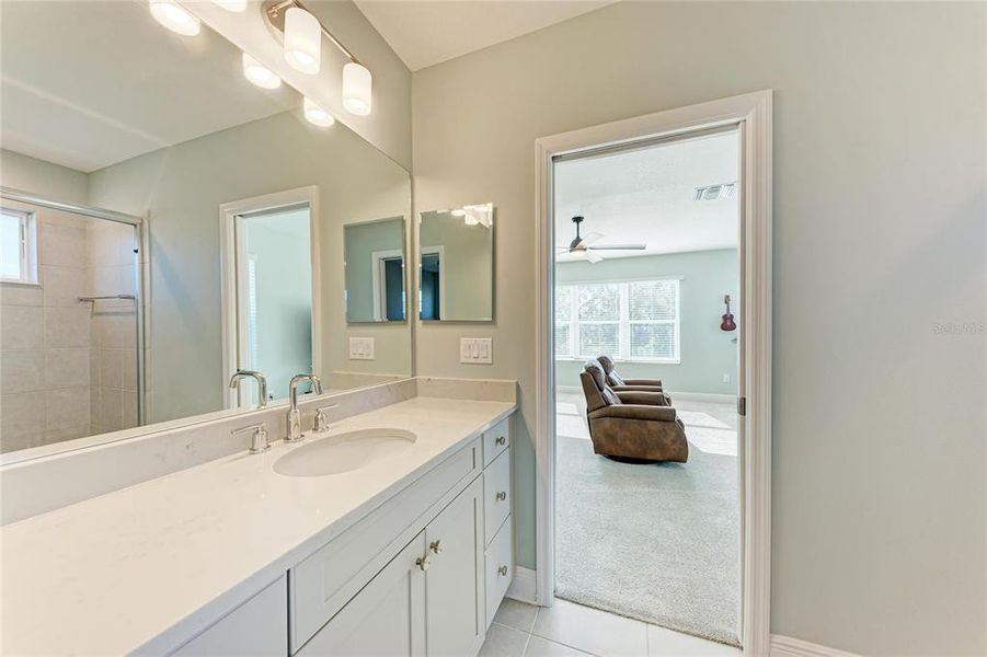 Furnished interior view inside a new home in , Parrish (Image 53).