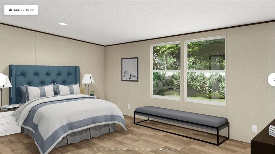 Furnished interior view inside a new home in , Dawsonville (Image 18).