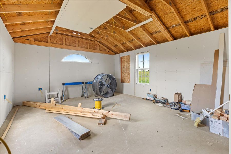 In-progress construction of a new home in , Iola, TX (Image 26).