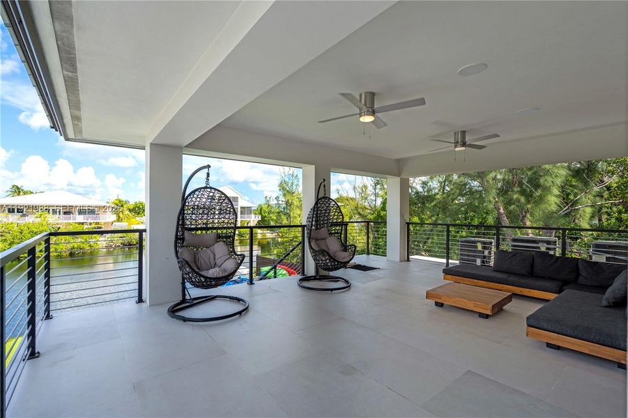 Exterior details and patio area of a home in , Key Largo (Image 32). Exterior details and patio area of a home in , Key Largo (Image 32).