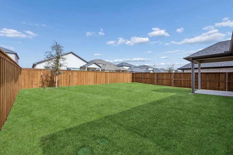 Covered Patio in the Masters home plan by Trophy Signature Homes – REPRESENTATIVE PHOTO Covered Patio in the Masters home plan by Trophy Signature Homes – REPRESENTATIVE PHOTO