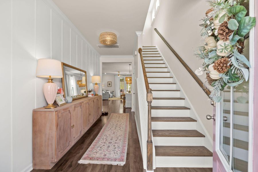 Furnished interior view inside a new home in The Ponds, Summerville (Image 29). Furnished interior view inside a new home in The Ponds, Summerville (Image 29).