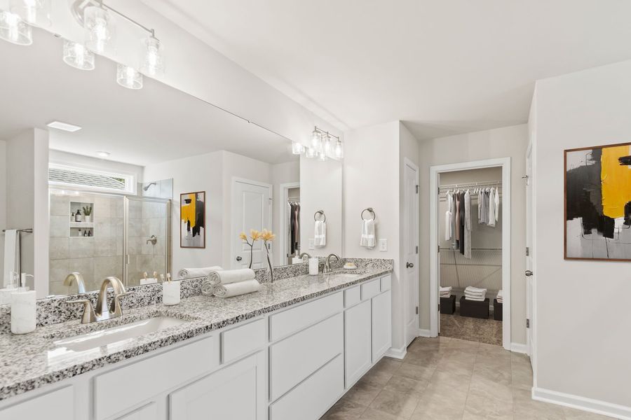 Furnished interior view inside a new home in Zanes Creek, Inman (Image 8).