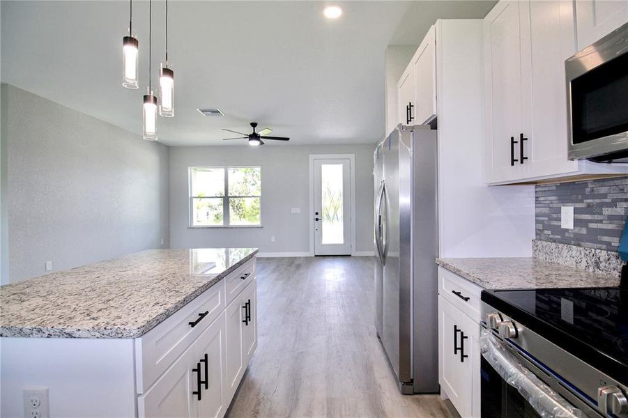 Furnished interior view inside a new home in , Sebring (Image 8).