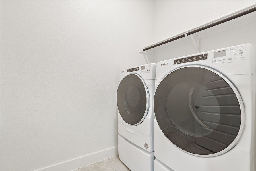 Furnished interior view inside a new home in Loyola, Austin (Image 10).