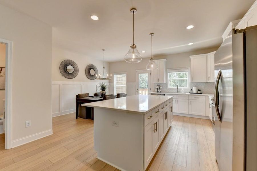 Furnished interior view inside a new home in Magnolia Grove, Mableton (Image 56). Furnished interior view inside a new home in Magnolia Grove, Mableton (Image 56).