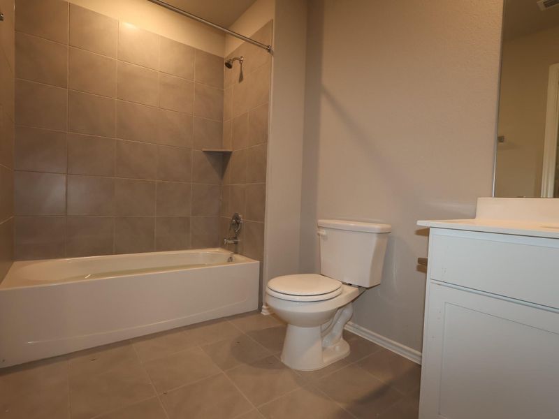 Furnished interior view inside a new home in Cascades at Onion Creek, Austin (Image 7).