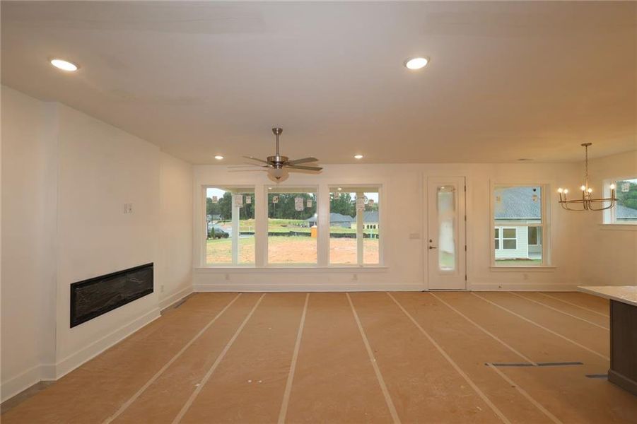 In-progress construction of a new home in Old Mill Preserve, Dallas, GA (Image 11).