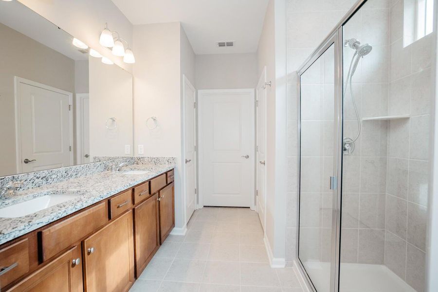 Furnished interior view inside a new home in , Summerville (Image 8).
