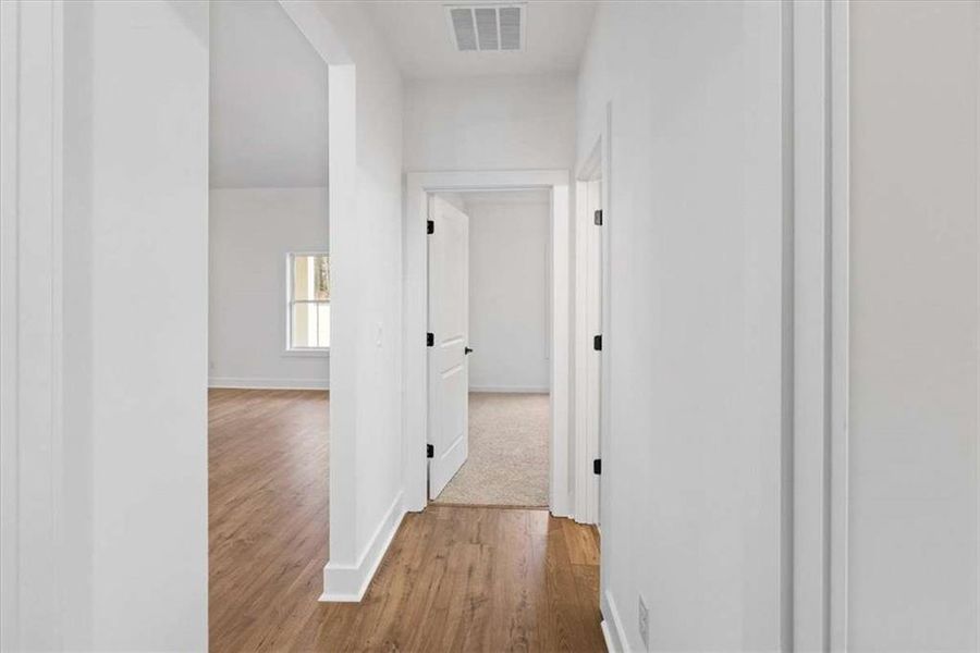 Spacious, unfurnished interior of a new home in , Monroe (Image 27).