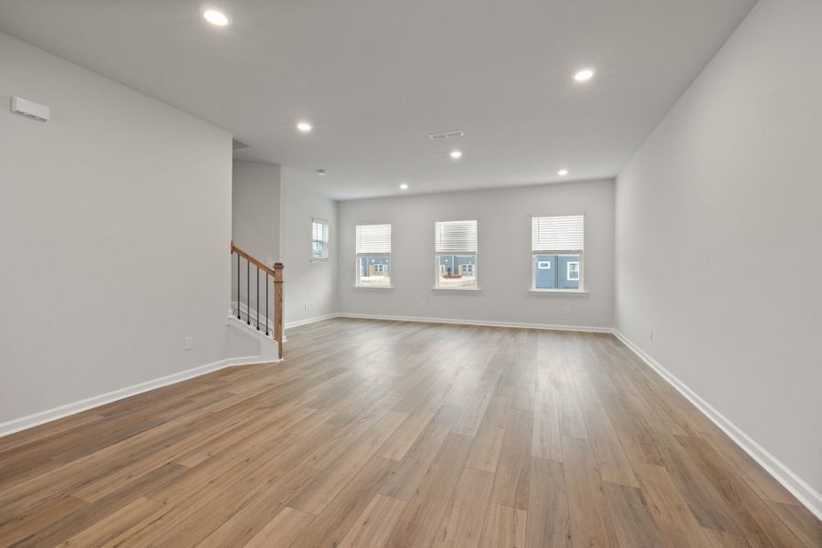 Spacious, unfurnished interior of a new home in Everton, Durham (Image 46).