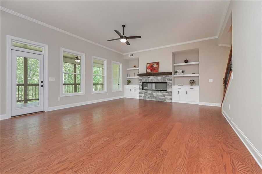 Spacious, unfurnished interior of a new home in , Douglasville (Image 48).