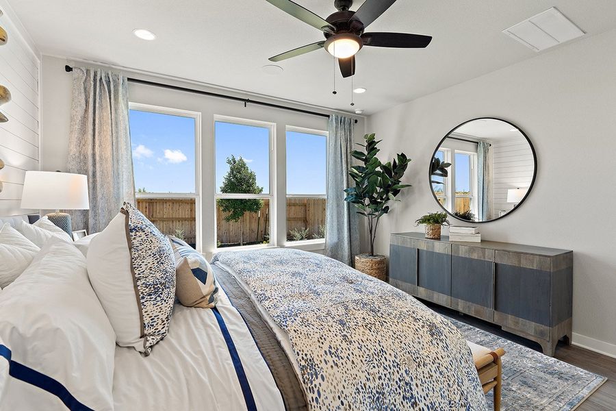 Furnished interior view inside a new home in Flora, Hutto (Image 21). Furnished interior view inside a new home in Flora, Hutto (Image 21).