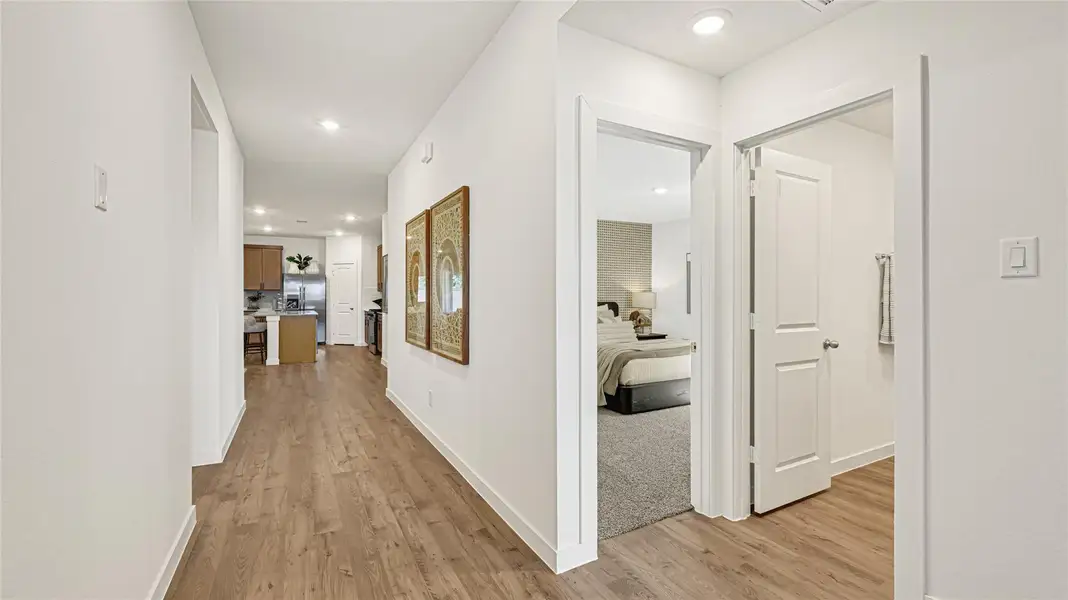 Spacious, unfurnished interior of a new home in August Trails, Needville (Image 22). Spacious, unfurnished interior of a new home in August Trails, Needville (Image 22).