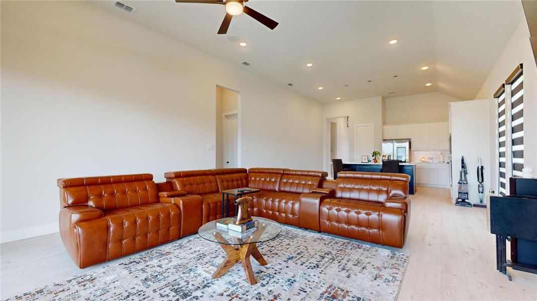 Furnished interior view inside a new home in , Little Elm (Image 5).
