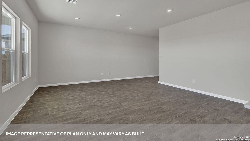 Spacious, unfurnished interior of a new home in Whisper South, San Marcos (Image 26).