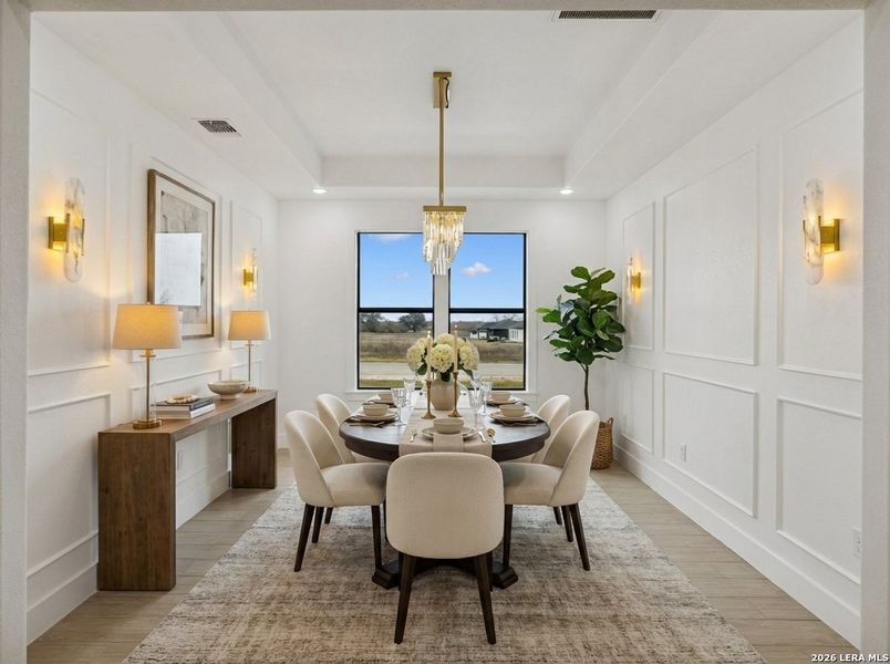 Furnished interior view inside a new home in , Floresville (Image 34).