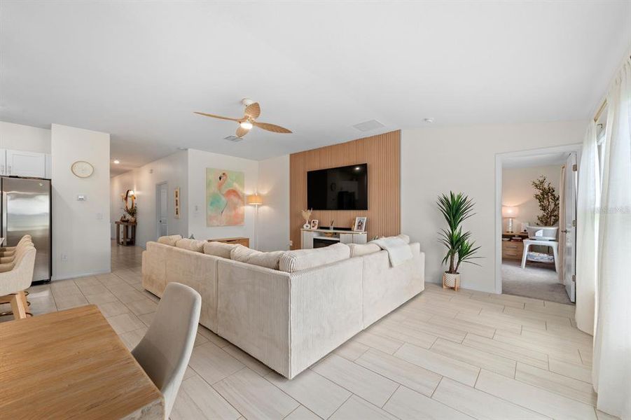 Furnished interior view inside a new home in Mirada, San Antonio (Image 17).