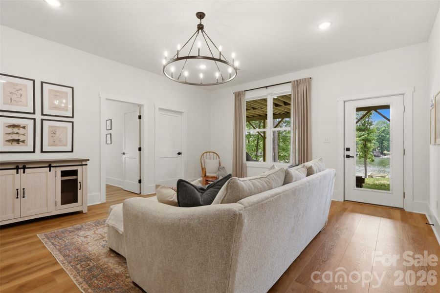Furnished interior view inside a new home in , Lexington (Image 29).