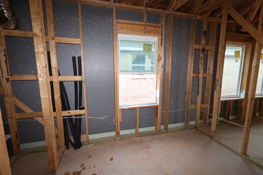 In-progress construction of a new home in Jordan Ranch - Terrace Collection, Fulshear, TX (Image 6).
