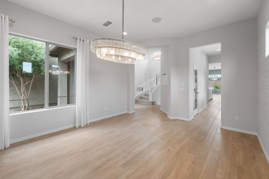 Spacious, unfurnished interior of a new home in Harvest - Enchantment Series, Queen Creek (Image 34).