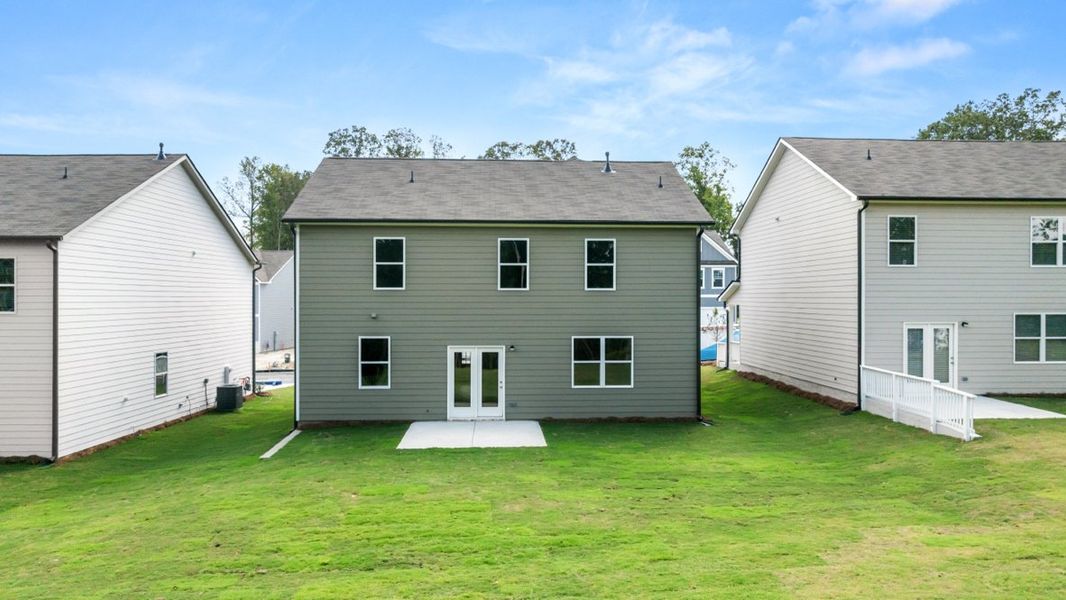 Representative exterior details of a home built from the Galen by D.R. Horton in Lost Creek, Dallas (Image 4). Representative exterior details of a home built from the Galen by D.R. Horton in Lost Creek, Dallas (Image 4).