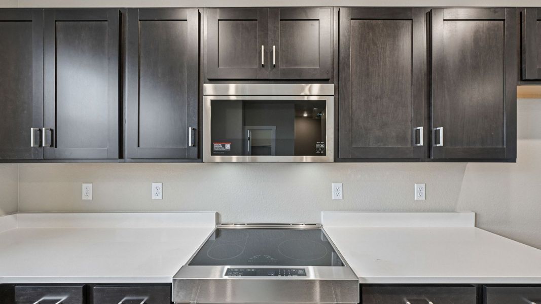 Furnished interior view inside a new home in Windler Townhomes, Aurora (Image 18).