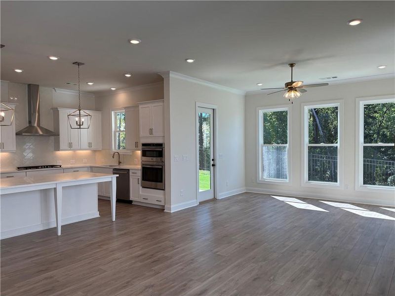 Spacious, unfurnished interior of a new home in Palisades Single Family, Cumming (Image 25).