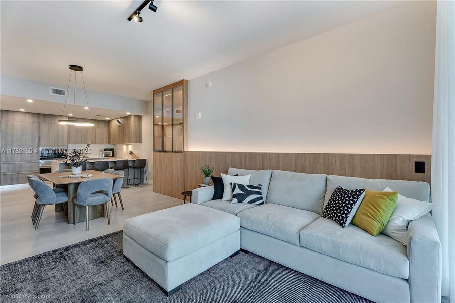 Furnished interior view inside a new home in , Sunny Isles Beach (Image 6).