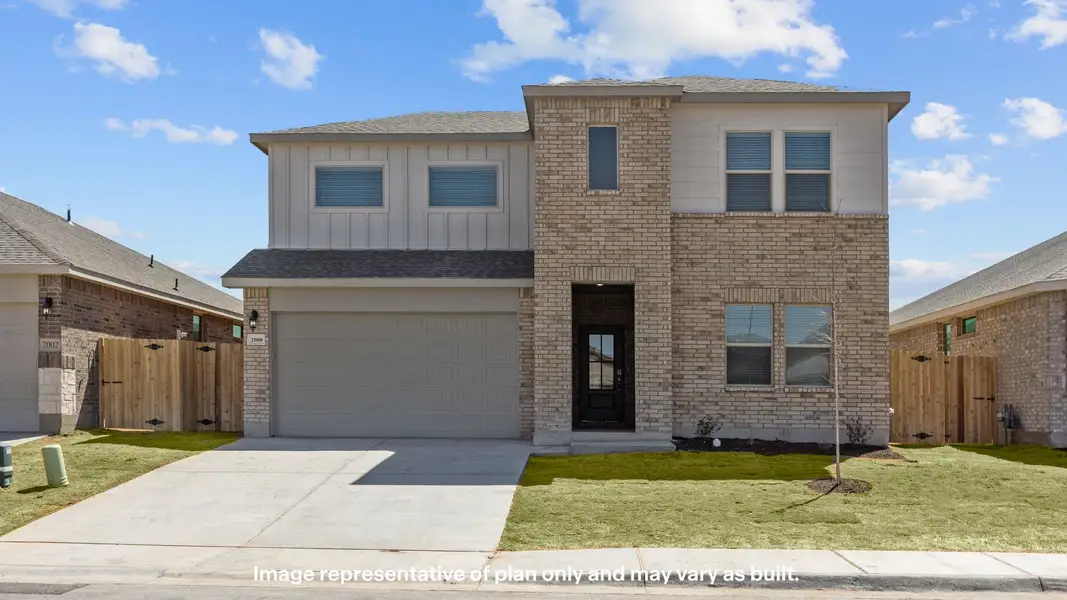Exterior details and patio area of a home in Northwest Passage, Midland (Image 2).