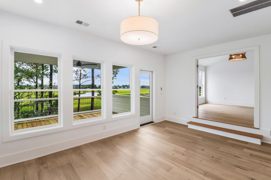 Spacious, unfurnished interior of a new home in The Preserve at Pennys Creek, Johns Island (Image 29).