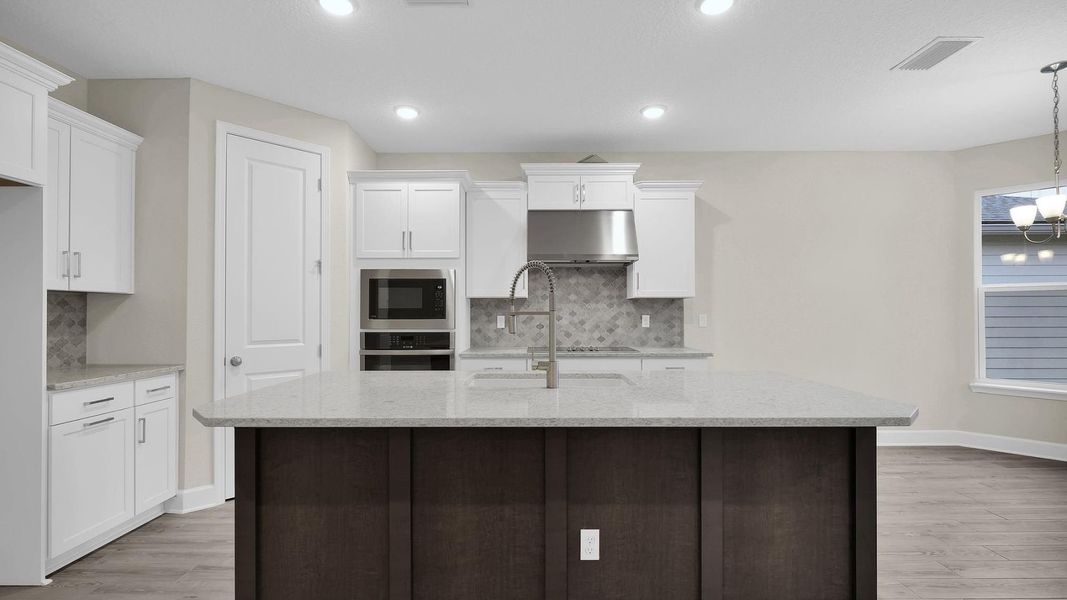Representative furnished interior of a home built from the The Fanning by Providence Homes (Florida) in Reflections at Nocatee, Nocatee (Image 7).